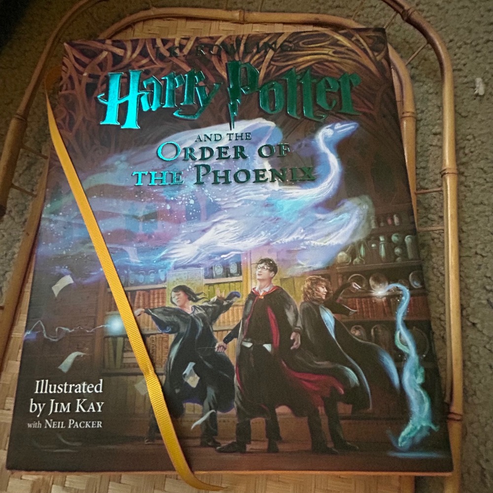 Harry Potter and the Order of the Phoenix Illustrated Edition Jim Kay Hardcover